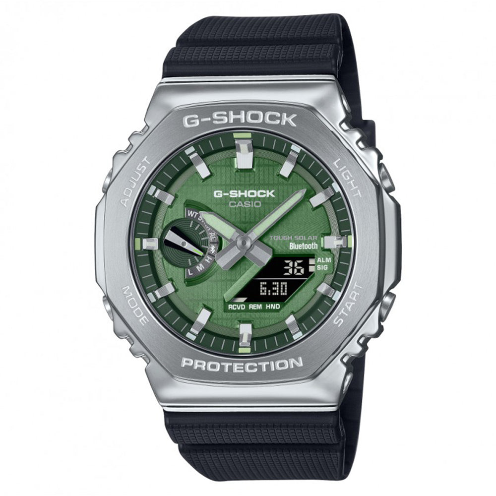 Casio Orologio Uomo MTP-E515D-2A1VDF - Quadrante Verde, Acciaio Inox, Design Moderno, Analogo, Quarzo