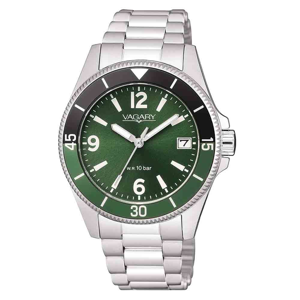 Orologio Unisex Aqua39 111th Nero Verde Vagary