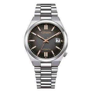 Orologio Unisex Automatico Meccanico Tsuyosa Limited Edition Nero Citizen