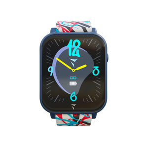 Orologio Unisex Smartwatch Dreamer Blu con Doppio Cinturino e Cuffie Techmade