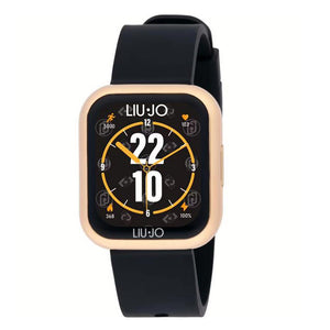 Orologio Unisex Smartwatch Voice Mini Rose Cinturino Nero Liu Jo