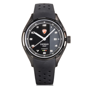 Orologio Uomo Acciaio pvd Black Ducati Automatico Locman