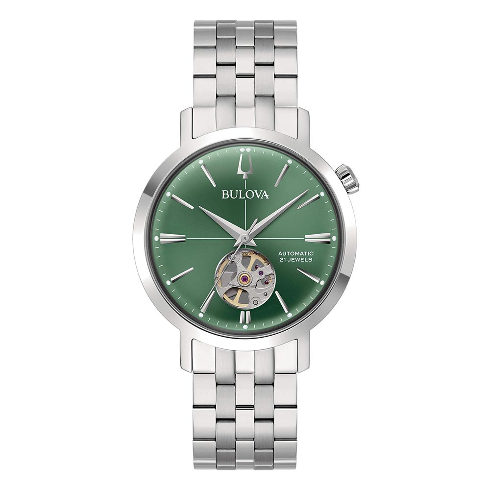 Orologio Uomo Aerojet Automatic Verde Bulova Gioielleria Amadori
