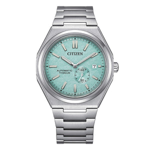 Orologio Uomo Automatico Super Titanio Turchese Citizen