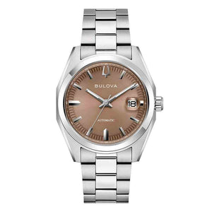 Orologio Uomo Automatico Surveyor Marrone Bulova