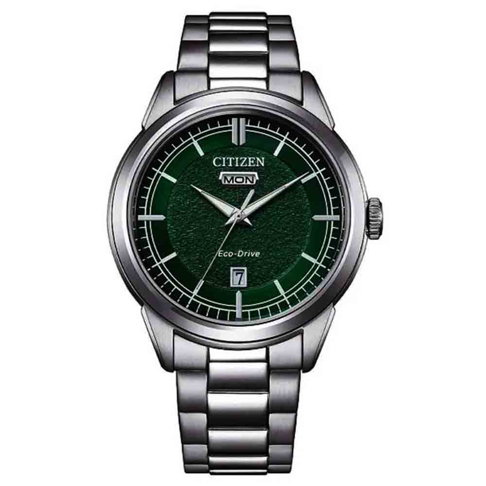 Orologio Uomo OF Collection Day Date Verde Citizen