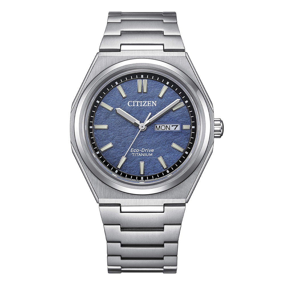 Orologio Uomo Super Titanio 0130 Blu Citizen