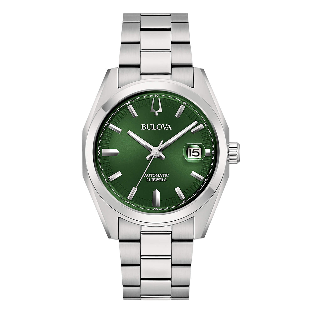 Orologio Uomo Surveyor Automatic Verde Bulova