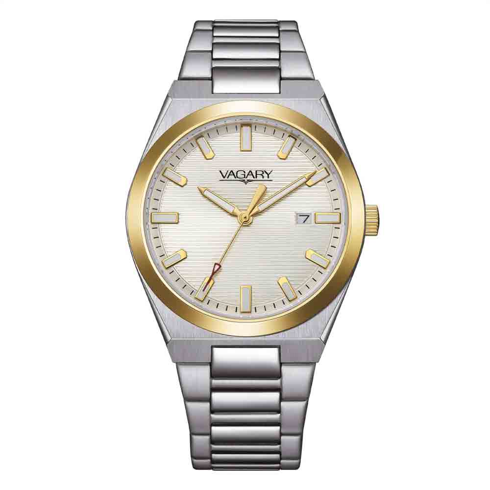 Orologio Uomo Timeless Bianco Gold Vagary