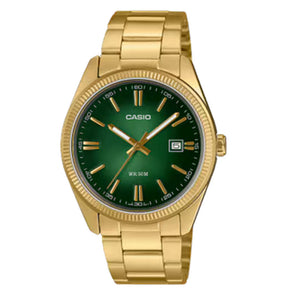 Orologio Uomo Timeless Verde Gold Casio