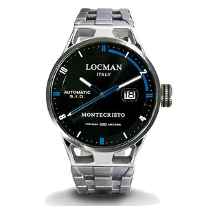 Orologio Uomo in Acciaio e Titanio Automatico Montecristo Locman
