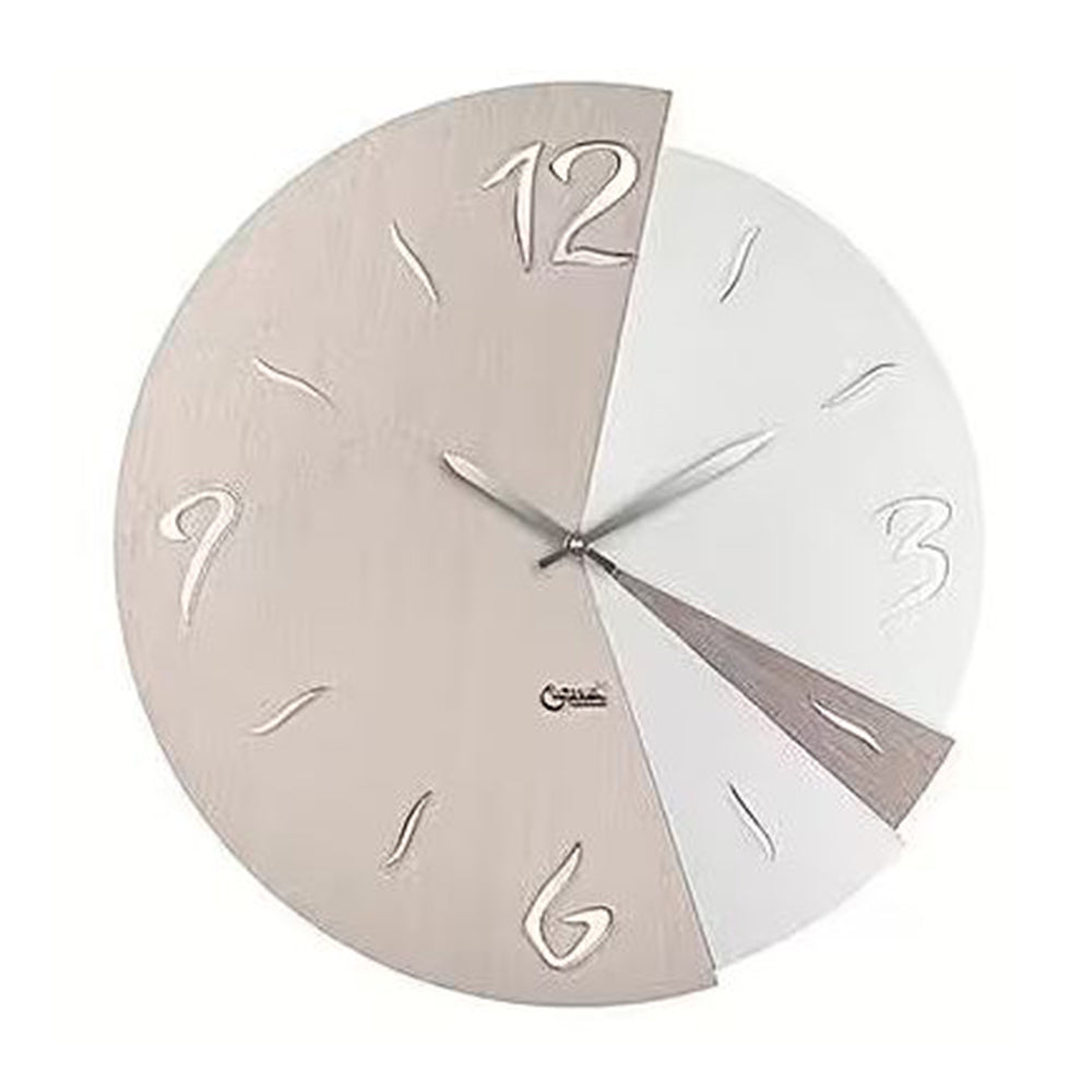 Orologio da Parete al Quarzo Tortora Perla Bronzo Lowell