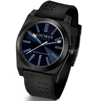Orologio da Polso Subacqueo Locman Stealth 201 Nero 0201BKBKFBW1GOK