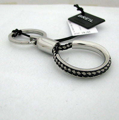 Portachiavi Breil B Hook Porta Chiavi in Acciaio TJ1529