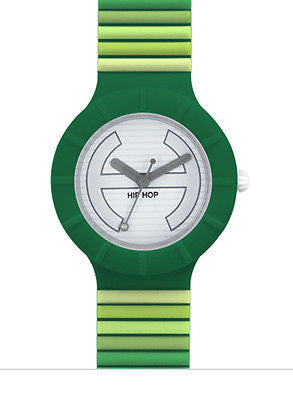 Hip Hop Millerighe Orologio Da Polso Cassa 32 mm Mille Speranze Verde (HWU0438)