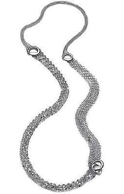 Breil Collana Lunga da Donna Skyfall Acciaio Tripla Versione Tj1411