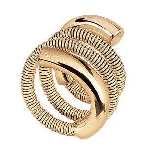 Anello Donna Acciaio Gold New Snake Steel Breil