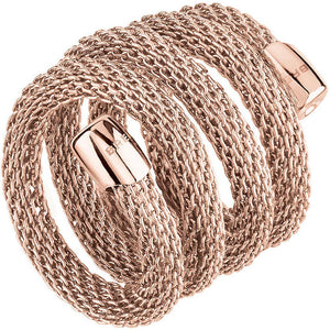 Anello Donna Acciaio New Snake 20 cm Rose Breil