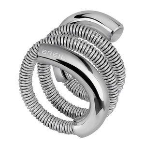 Anello Donna Acciaio Silver New Snake Steel Breil