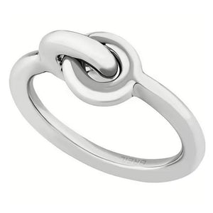 Anello Donna Acciaio Silver Tie Up Misura 16 Breil