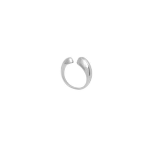 Anello Donna Argento City Gocce Rodiate Lucide Diva Gioielli