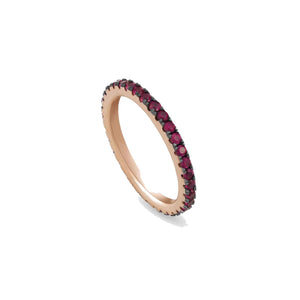 Anello Donna Argento Rose Easychic Cubic Zirconia Rossi Misura 11 Nomination