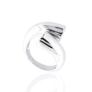 Anello Donna Contrarie in Argento Lucido Fraboso