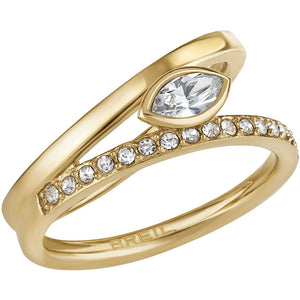 Anello Donna Gold Intersection Misura 14 My Lucky by Giulia Salemi Breil