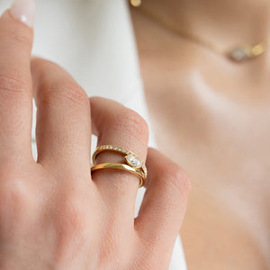 Anello Donna Gold Intersection Misura 14 My Lucky by Giulia Salemi Breil