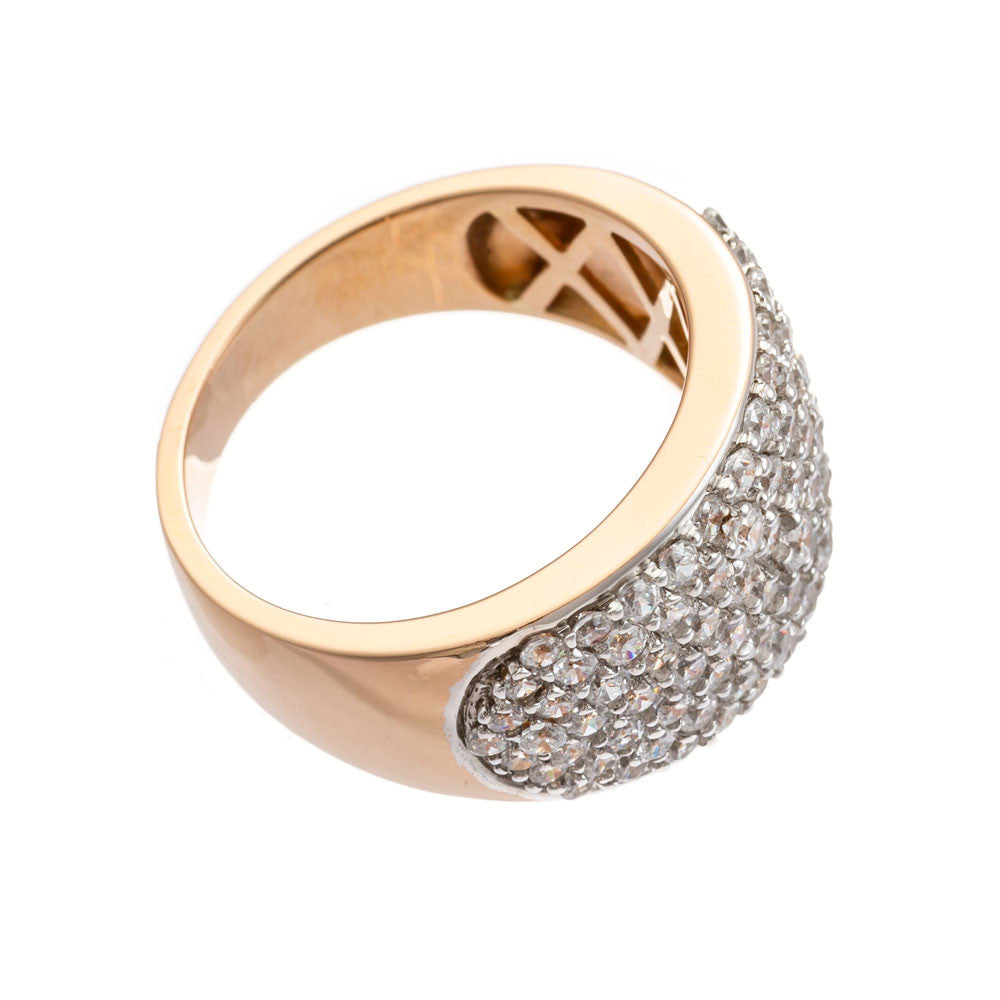 Anello oro rosso sale