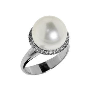 Anello Donna con Perla South Sea AE220BA - Genesia