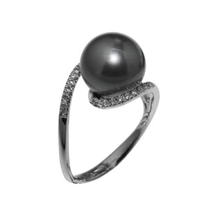 Anello Donna con Perla Tahiti AE200BT - Genesia   