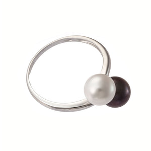 Anello Donna con Perle Freshwater MA056404FABN075 - Genesia 