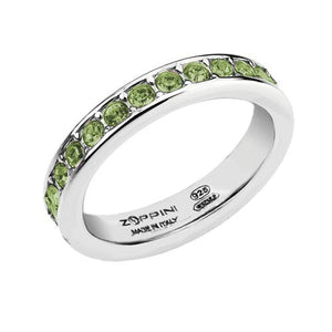 Anello Donna con Swarovski Verde Misura 12 SR_D0005 - Zoppini 