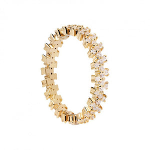 Anello Donna in Argento Gold Misura 12 Essentials Crown PDPaola