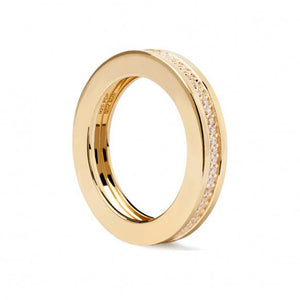 Anello Donna in Argento Gold Misura 12 Essentials Infinity PDPaola