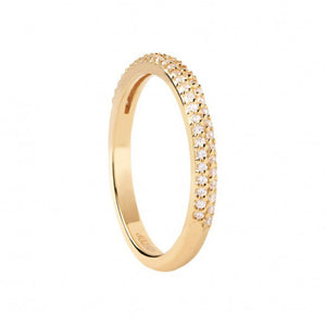 Anello Donna in Argento Gold Misura 12 Essentials Tiara PDPaola