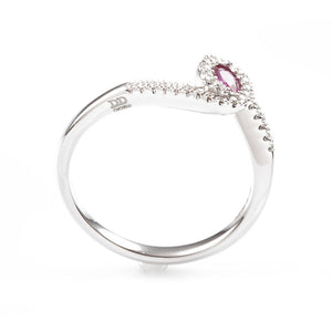 Anello Fantasia con Rubino Rosso AA030520 RB - Davite & Delucchi   