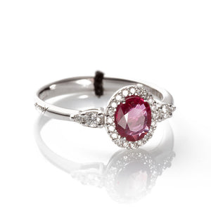 Anello Fantasia con Rubino Rosso XE174/BRU2 - Recarlo