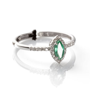 Anello Fantasia con Smeraldo Verde XE247/BSM2 - Recarlo 