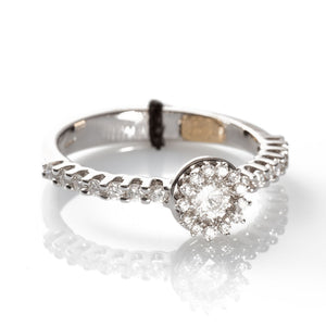 Anello Solitario ZS123/025 - Recarlo  