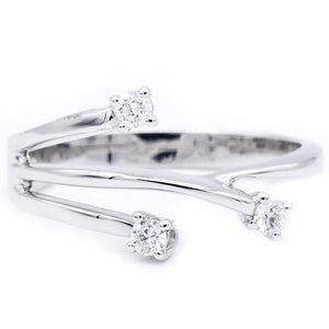 Anello Trilogy Oro Bianco AA029531 - Davite & Delucchi
