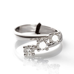 Anello Trilogy con Diamanti XB013/045 - Recarlo   