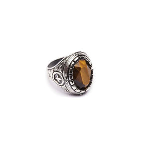 Anello Uomo Botte Occhio di Tigre ANL05503 - Portonovo  