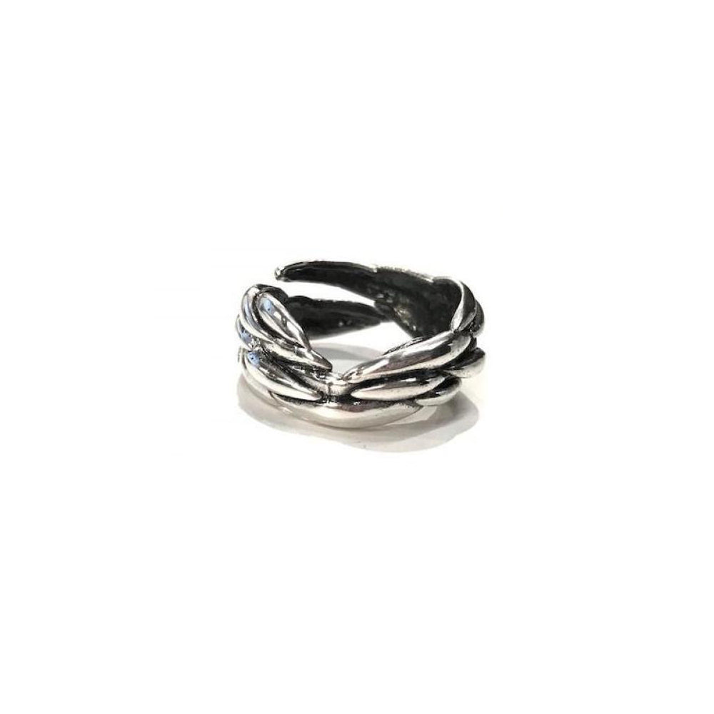 Anello Uomo Ottone Argentato Vintage Portonovo