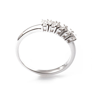 Anello Vera Veretta con Diamanti AA029285 35S - Davite & Delucchi      