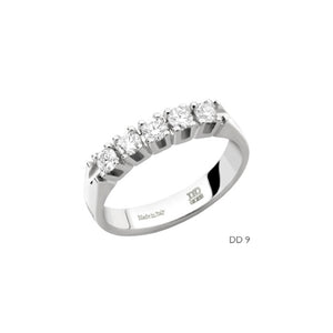 Anello in Oro Bianco e Diamanti - AA020606 40S - Davite & Delucchi  