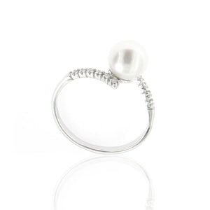 Anello Donna con Perla Acqua Dolce AE209B - Genesia