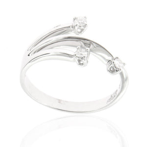Anello Trilogy Oro Bianco AA029531 - Davite & Delucchi