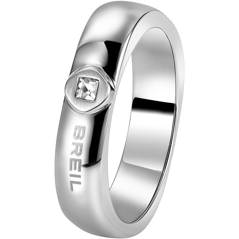 Anello Lady Donna Breil Crossing Love Acciaio e Swarovski TJ 1561 - 2 - 3 - 4